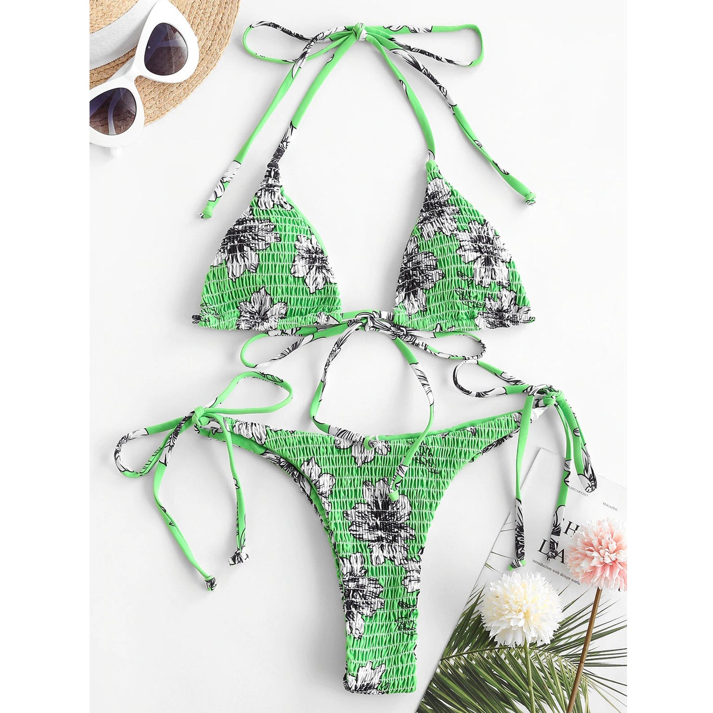 Split Print Bikini