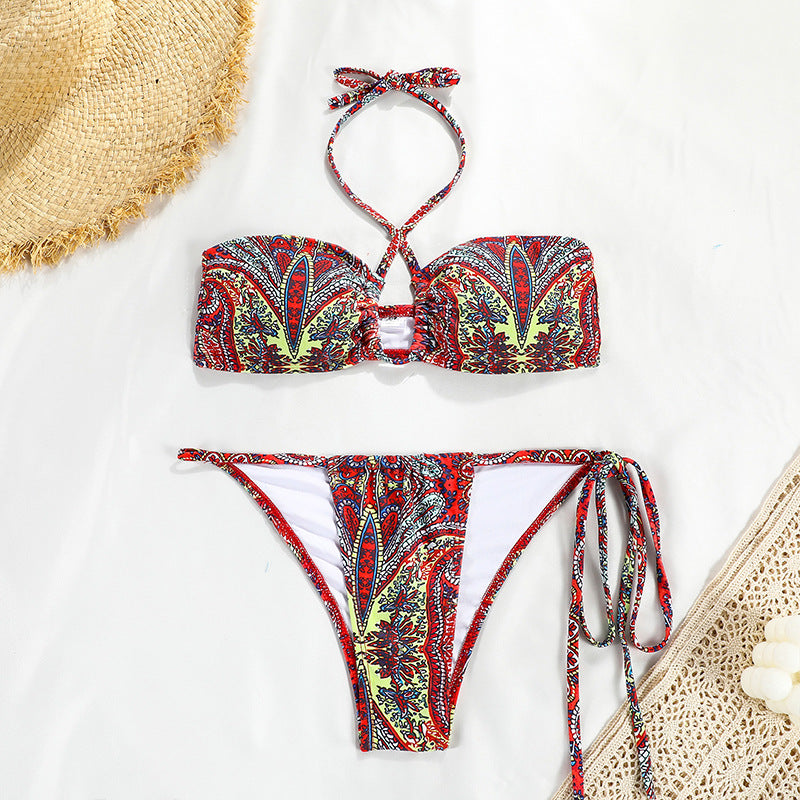 Tube Top Banded Bikini
