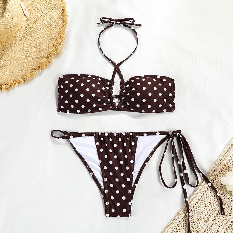 Tube Top Banded Bikini