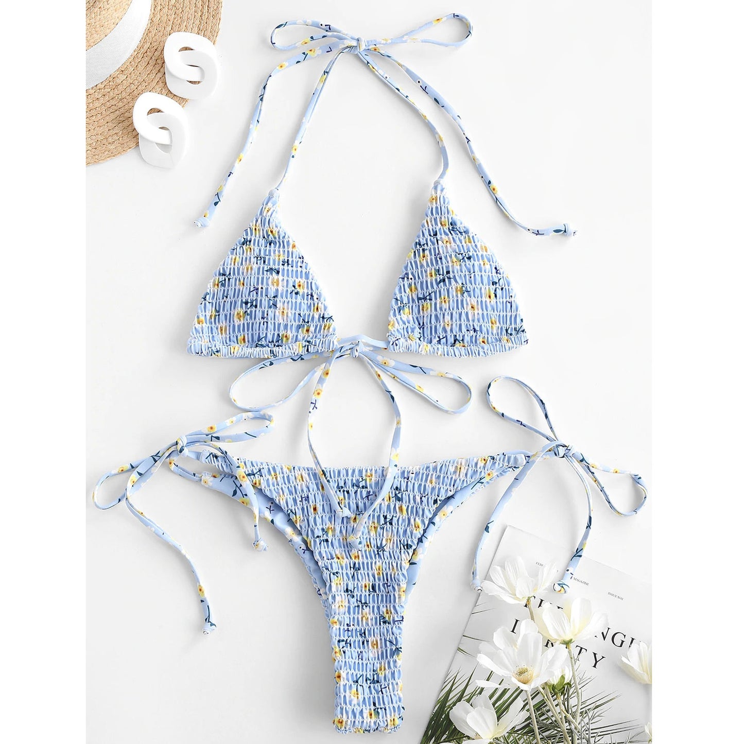 Split Print Bikini