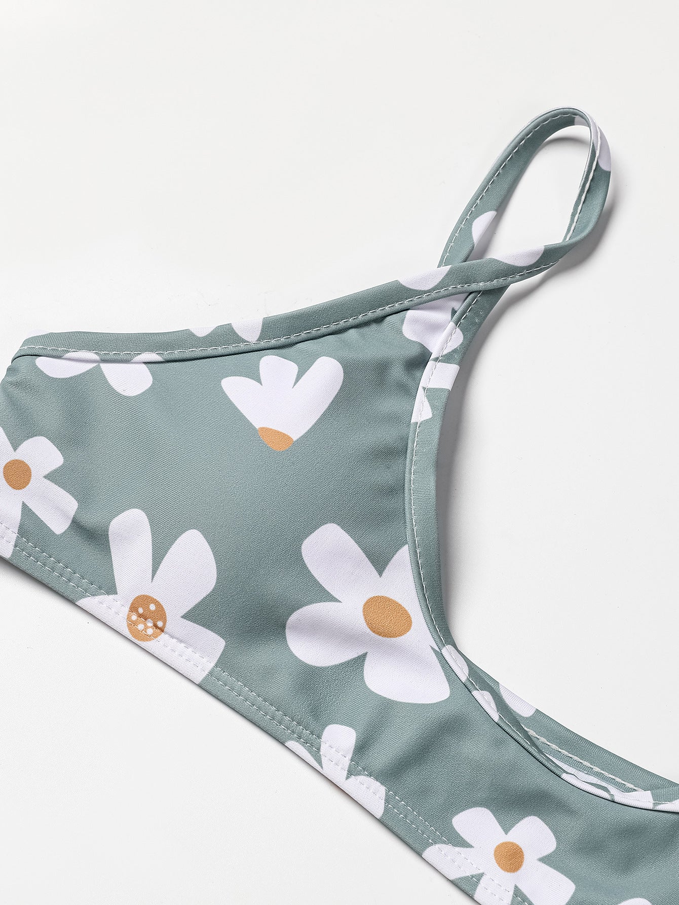 Floral Print Low Rise Bikini Swimsuit