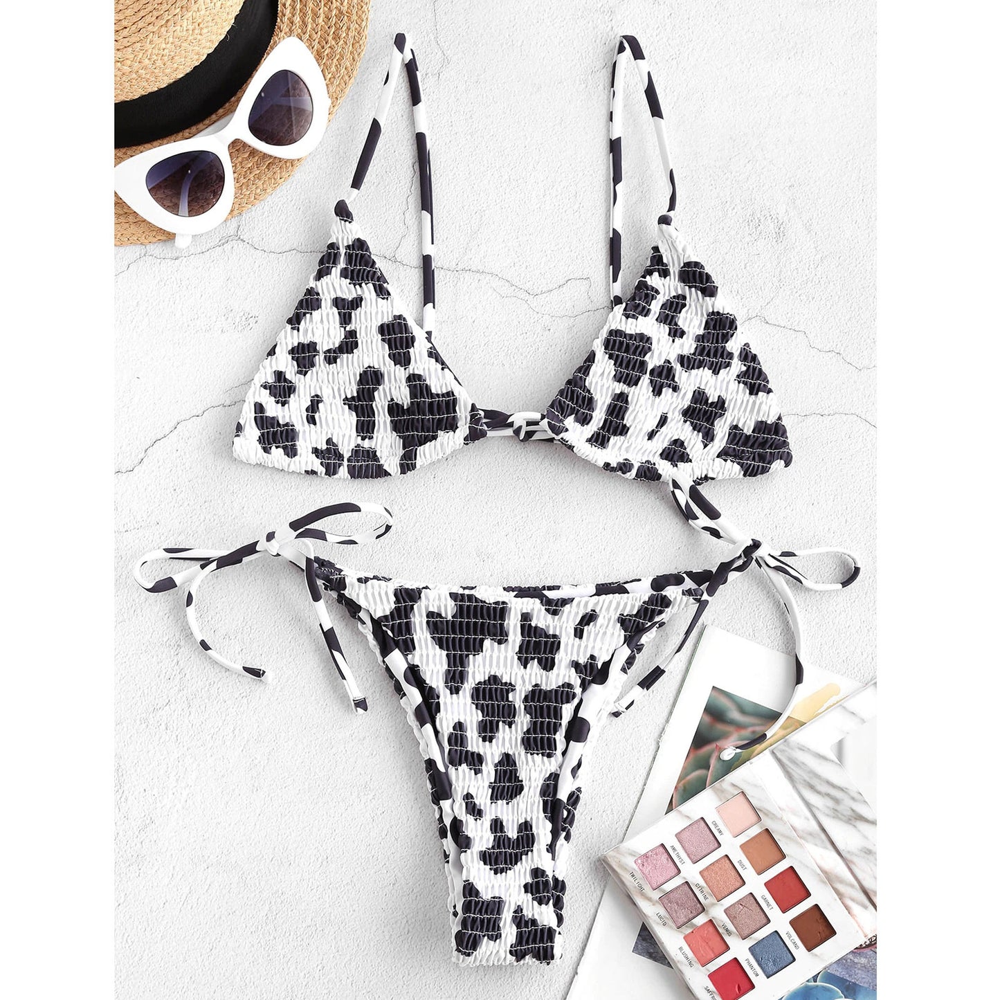 Split Print Bikini