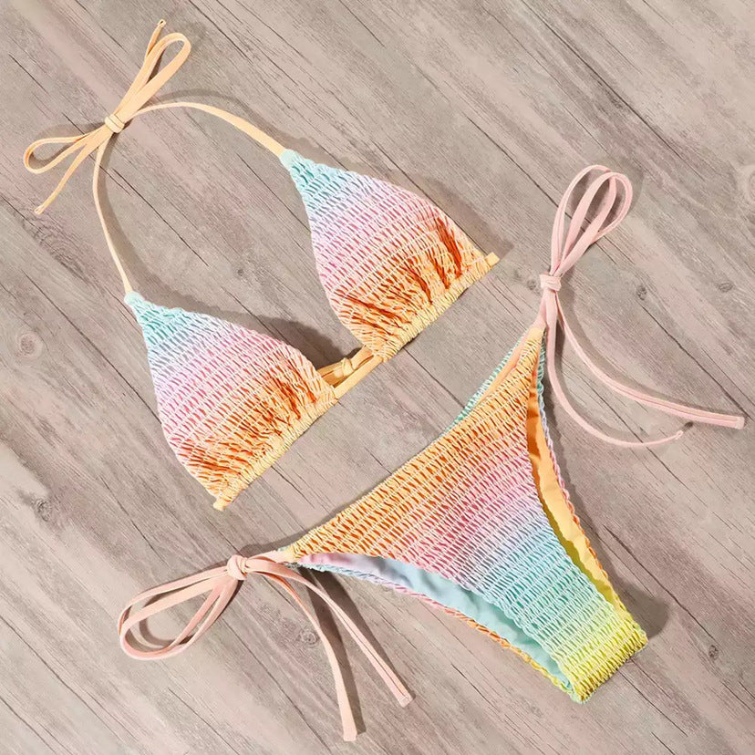 Split Print Bikini