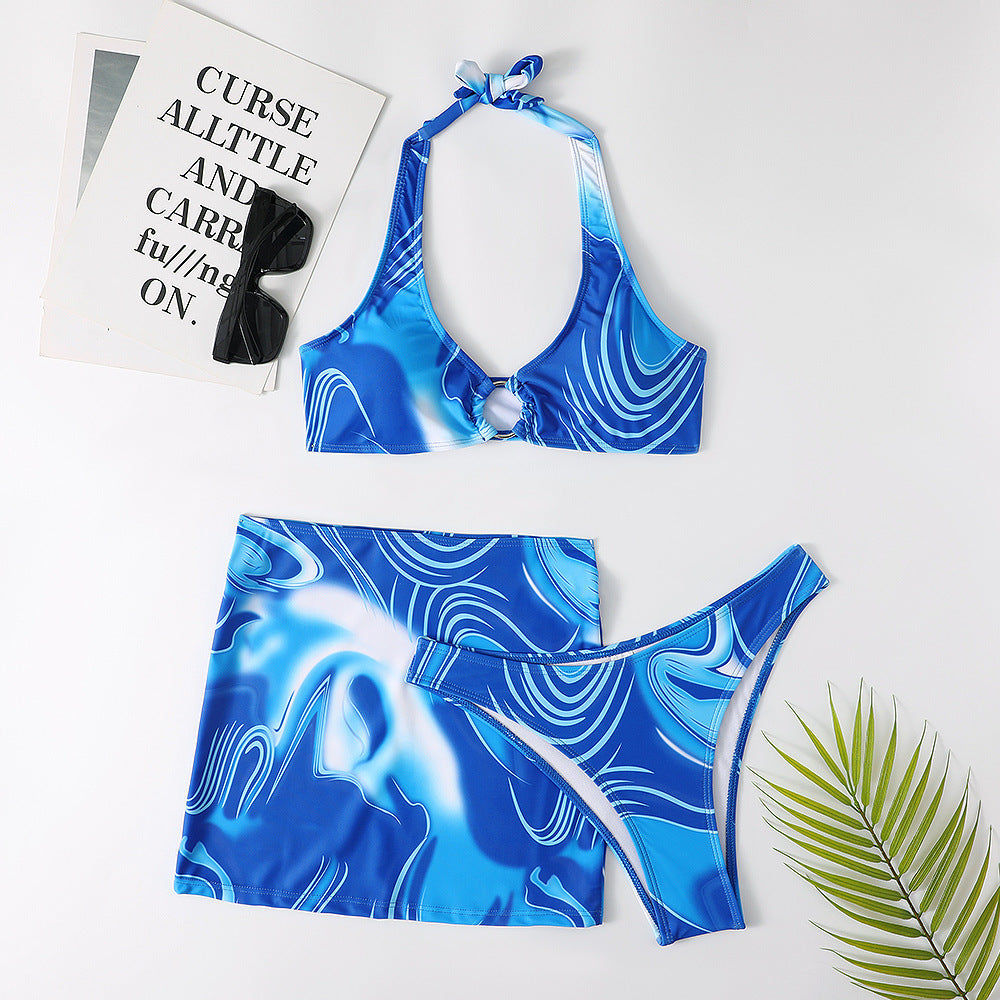 Three Piece Bikini Skirt